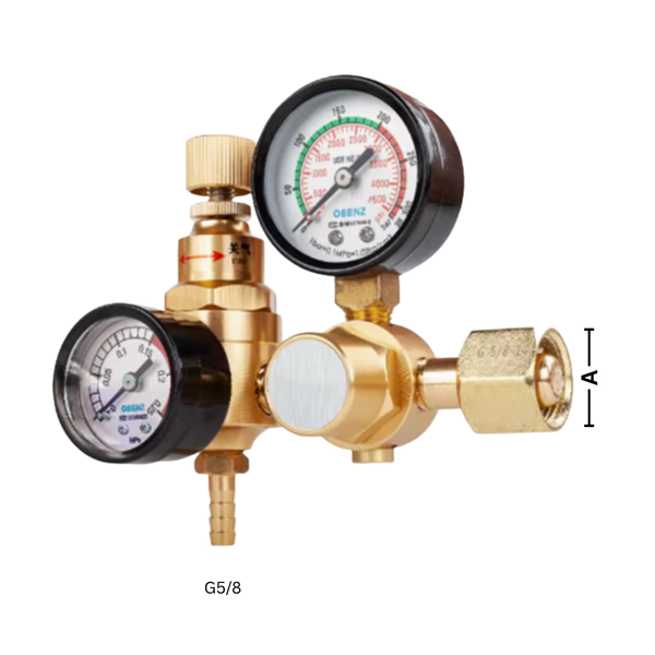 Argon Gas Regulator for Leakproof Flow and Precise Welding