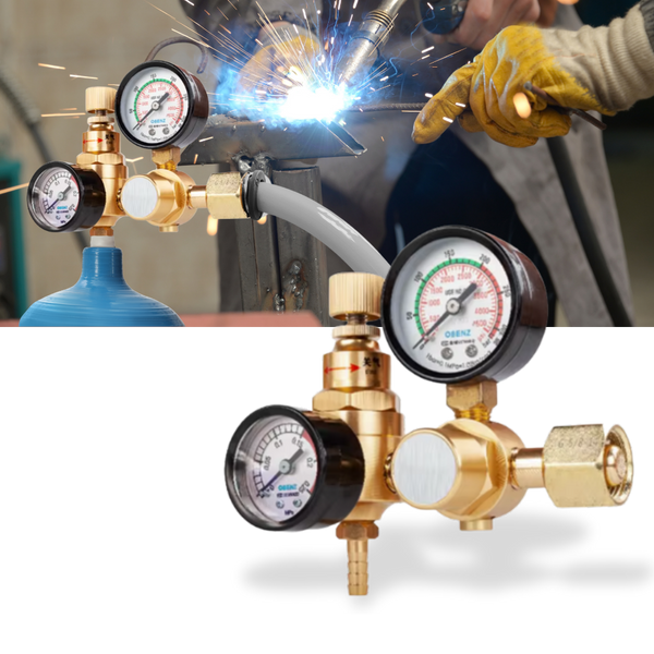 Argon Gas Regulator for Leakproof Flow and Precise Welding