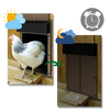 Light Sensor Battery Powered Chicken Coop Door for Safe and Easy Access