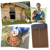 Light Sensor Battery Powered Chicken Coop Door for Safe and Easy Access