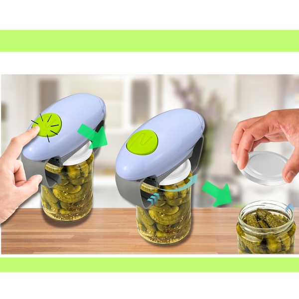 Premium Automatic Electric Jar Opener For Hands Free Opening