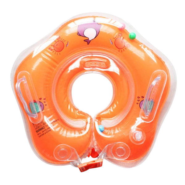 Infant Floating Neck Float With Airbags Leakproof Design And Grip Handles