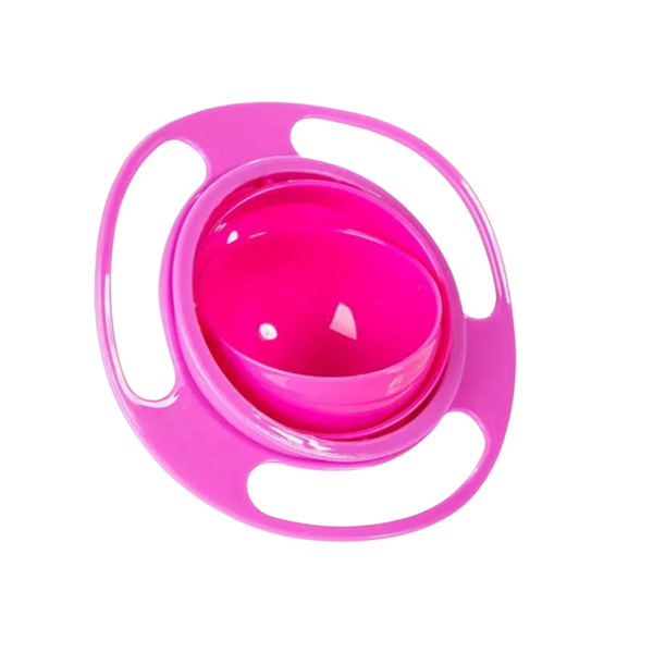 Baby Gyro Feeding Bowl With Spill Proof Design And Easy Cleaning
