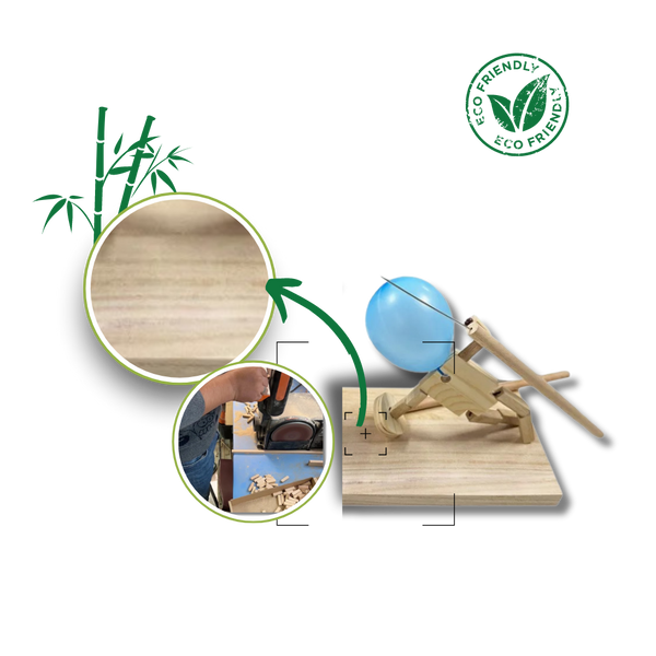 Bamboo Balloon Fencing Game Promotes Active Family Play