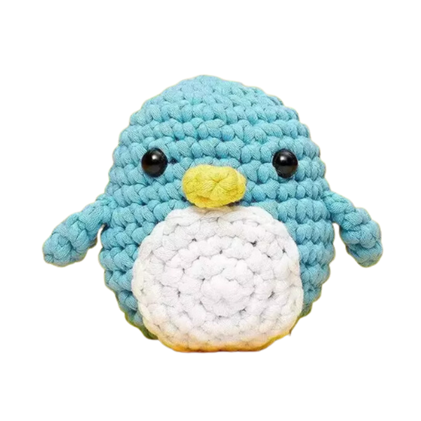 Beginner Crochet Animal Kit For Stress Relief And Creative Fun