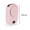 Portable Neck Fan With Bladeless Design And Hands Free Cooling
