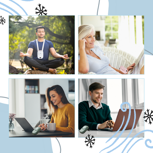 Portable Neck Fan With Bladeless Design And Hands Free Cooling