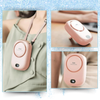 Portable Neck Fan With Bladeless Design And Hands Free Cooling