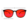 Red Lens Blue Light Blocking Glasses For Sleep And Focus