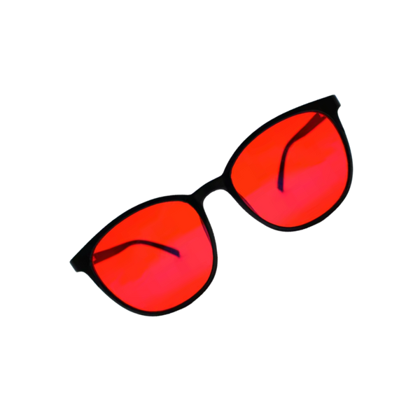 Red Lens Blue Light Blocking Glasses For Sleep And Focus