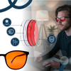 Red Tint Blue Light Blocking Glasses for Sleep and Focus