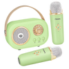Kids Bluetooth Mini Karaoke System With Dual Microphones And Effects