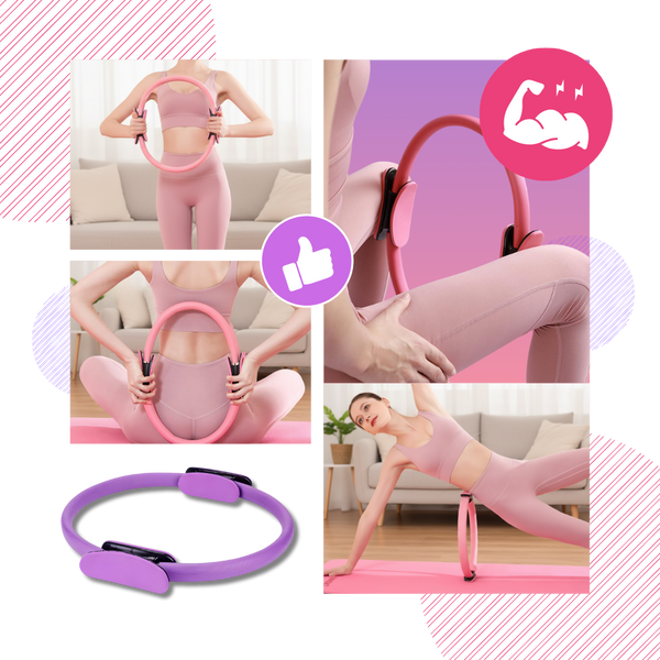 Pilates Ring For Full Body Toning With Moderate Resistance