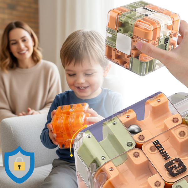 Smart Maze Cube Puzzle For Logic, Focus And Coordination