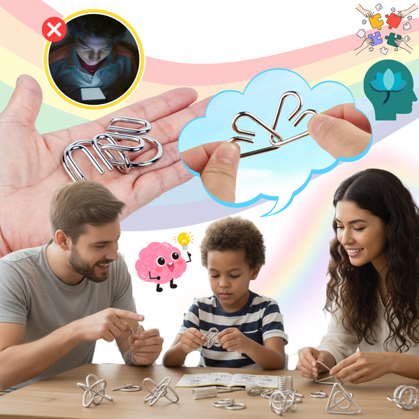 Lock Puzzle Brain Teaser For Focus And Screen Free Play
