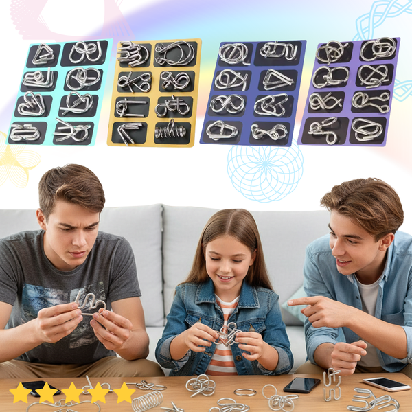 Lock Puzzle Brain Teaser For Focus And Screen Free Play