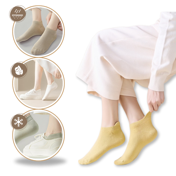 Breathable Cotton Ankle Socks For All Day Comfort And Fresh Feet