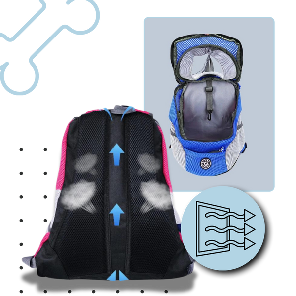 Breathable Dog Carrier Backpack For Comfortable Daily Walks