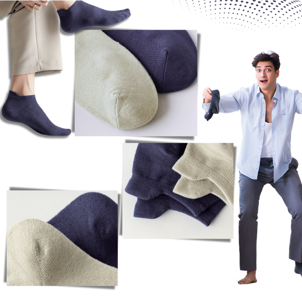 Breathable Moisture Wicking Men Ankle Socks For Active Lifestyles