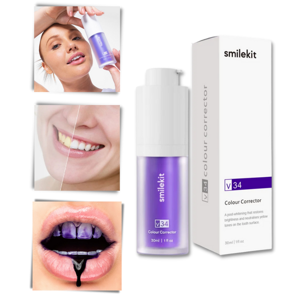 Purple Brightening Toothpaste With Instant Stain Concealment