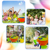 Bubble Barbecue Grilling Toy With Automatic Bubble Blower For Outdoor Play