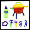 Bubble Barbecue Grilling Toy With Automatic Bubble Blower For Outdoor Play