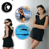 Swim Romper With Built In Bra And Tummy Control And Water Resistant