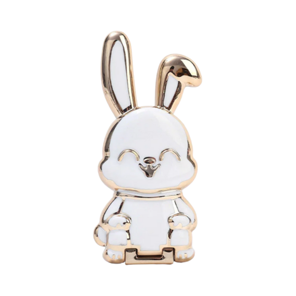Bunny Shaped Phone Stand Foldable For Desk With Strong Adhesion