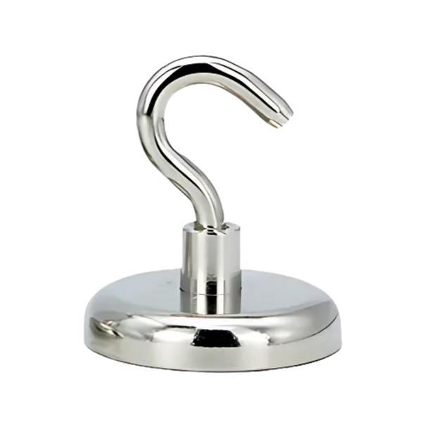 Premium Magnetic Grip Hooks With Forty Pound Holding Power For Home And Travel