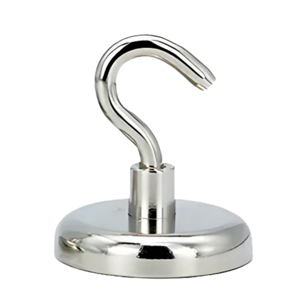 Premium Magnetic Grip Hooks With Forty Pound Holding Power For Home And Travel