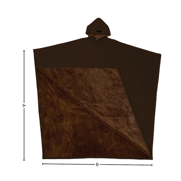 Weighted Cloak Hoodie For Calming Comfort And Soft Warmth