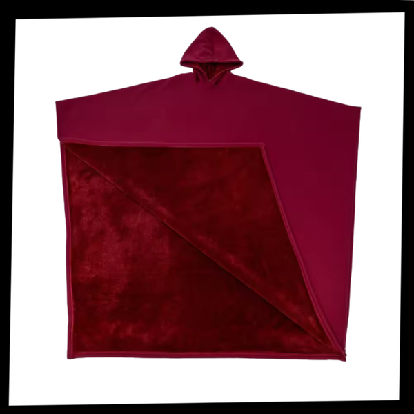 Weighted Cloak Hoodie For Calming Comfort And Soft Warmth