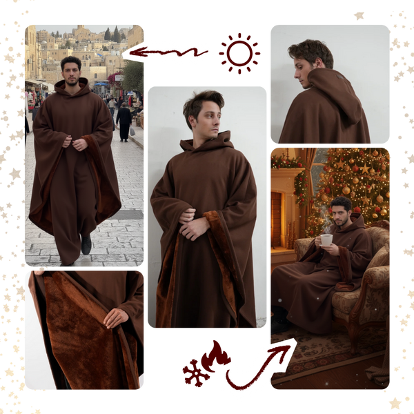Weighted Cloak Hoodie For Calming Comfort And Soft Warmth