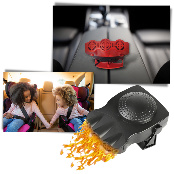 Portable Car Windscreen Defrosting Demisting Heater For Quick Clarity