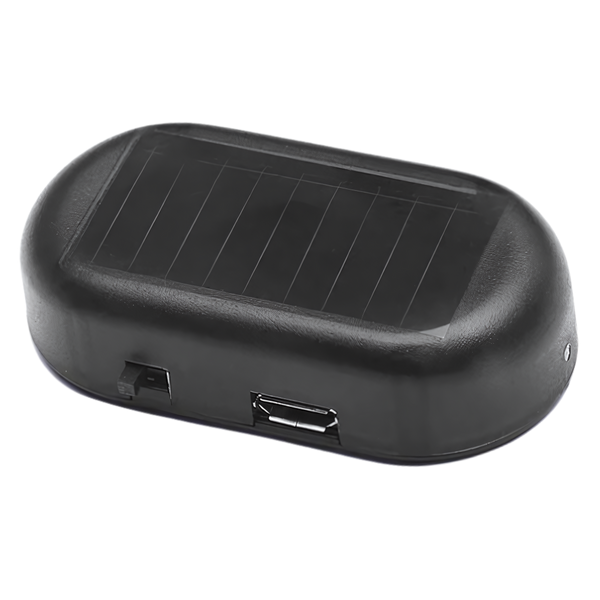 Car Solar Alarm Light With Infrared Sensor For Theft Deterrence