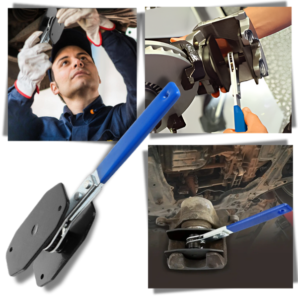 Ergonomic Carbon Steel Brake Caliper Wrench for Effortless Maintenance