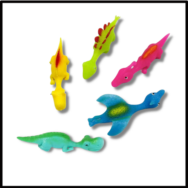 Sticky Slingshot Dinosaur Toy For All Ages With Fun, Collectible Play