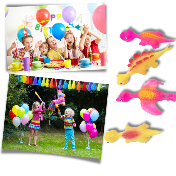 Sticky Slingshot Dinosaur Toy For All Ages With Fun, Collectible Play