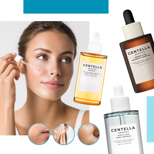 Centella Soothe Ampoule Collection For Hydration And Calm