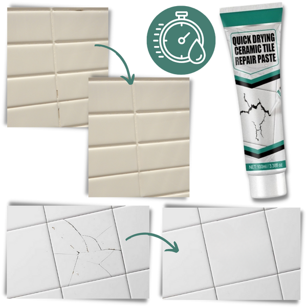Ceramic Repair Paste Kit For Quick Dry Waterproof Restoration