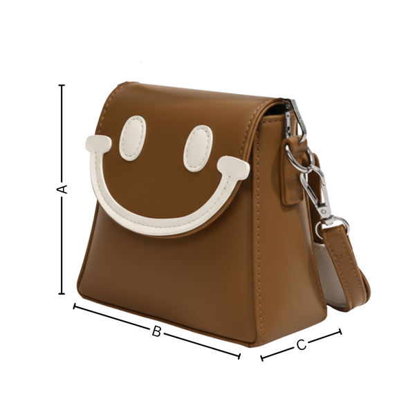 Cheerful Crossbody Purse For Everyday Use Water Resistant And Lightweight