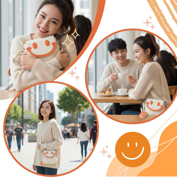 Cheerful Crossbody Purse For Everyday Use Water Resistant And Lightweight