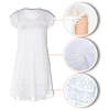 Boho Lace Mini Dress With Soft Breathable Cotton For All Day Wear