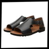 Vegan Leather Orthopedic Sandals With All Day Comfort And Non Slip Sole