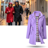 Lightweight Waterproof Trench Coat With Detachable Hood