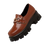 Premium Leather Loafers With Cushioned Comfort And Anti Slip Sole