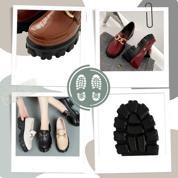 Premium Leather Loafers With Cushioned Comfort And Anti Slip Sole