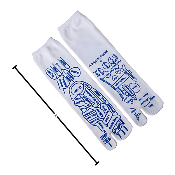 Reflexology Socks For Enhanced Circulation With Trigger Point Massage