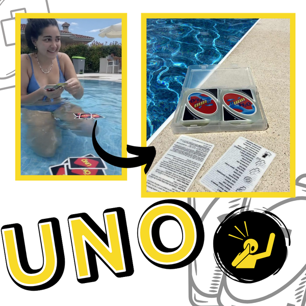 Outdoor Waterproof Card Deck With Quick-Drying Surface For Poolside Games