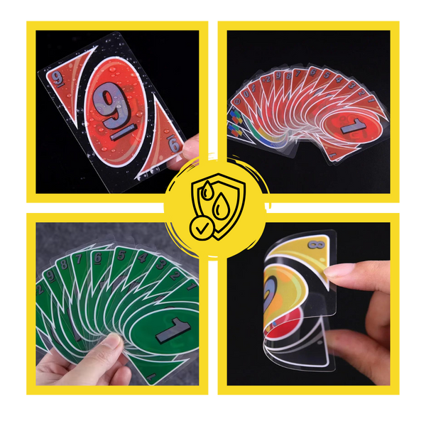 Outdoor Waterproof Card Deck With Quick-Drying Surface For Poolside Games